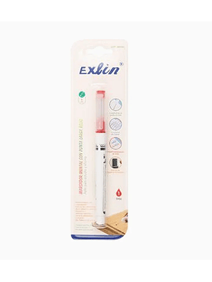 Rotulador de Boca Larga de Metal Rojo