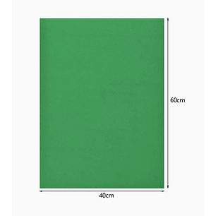 Goma Eva Lisa Paquete de 10 unidades - Verde
