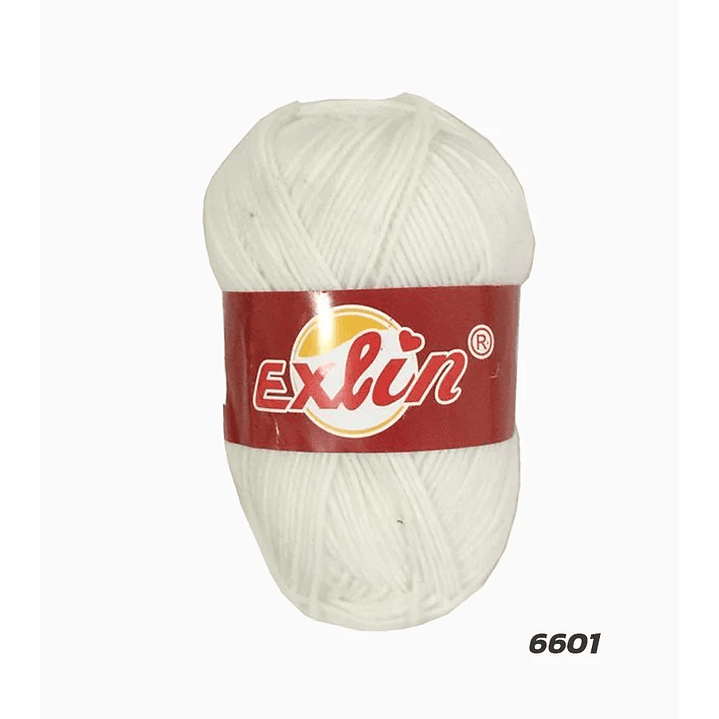 Lana 4 hebras monocromática - 6601 1