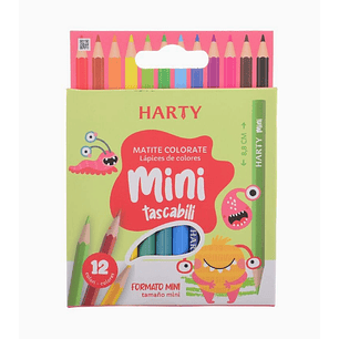 Set de Lápices de Colores Hexagonales 12 Unidades