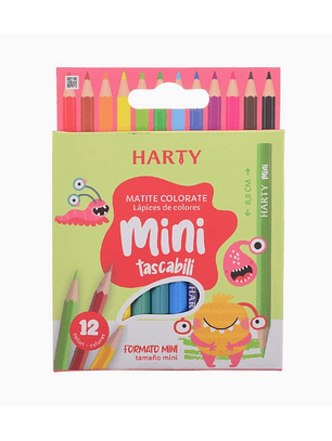 Set de Lápices de Colores Hexagonales 12 Unidades