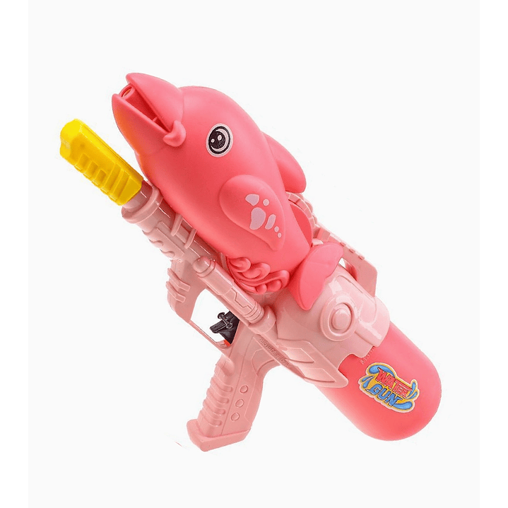 Pistola lanza Agua en Forma de Delfín rosa 1
