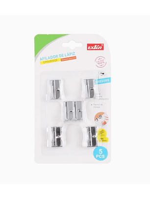 Sacapuntas 5 pcs