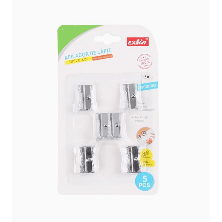 Sacapuntas 5 pcs 1