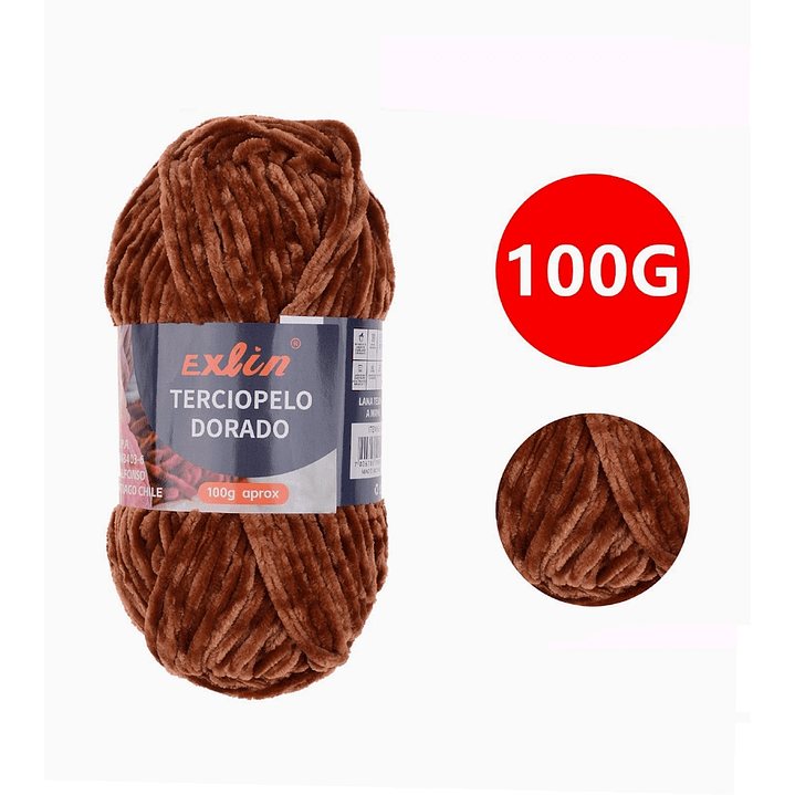Lana Terciopelo Exlin – Set de 10 ovillos de 100g 2