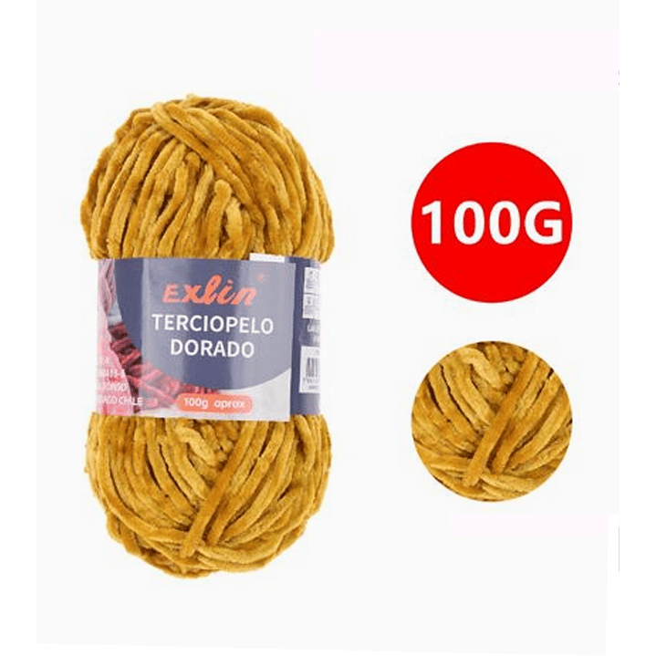 Lana Terciopelo Exlin – Set de 10 ovillos de 100g 3