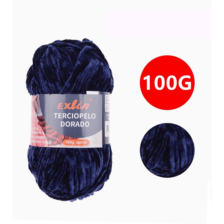 Lana Terciopelo Exlin – Set de 10 ovillos de 100g 17