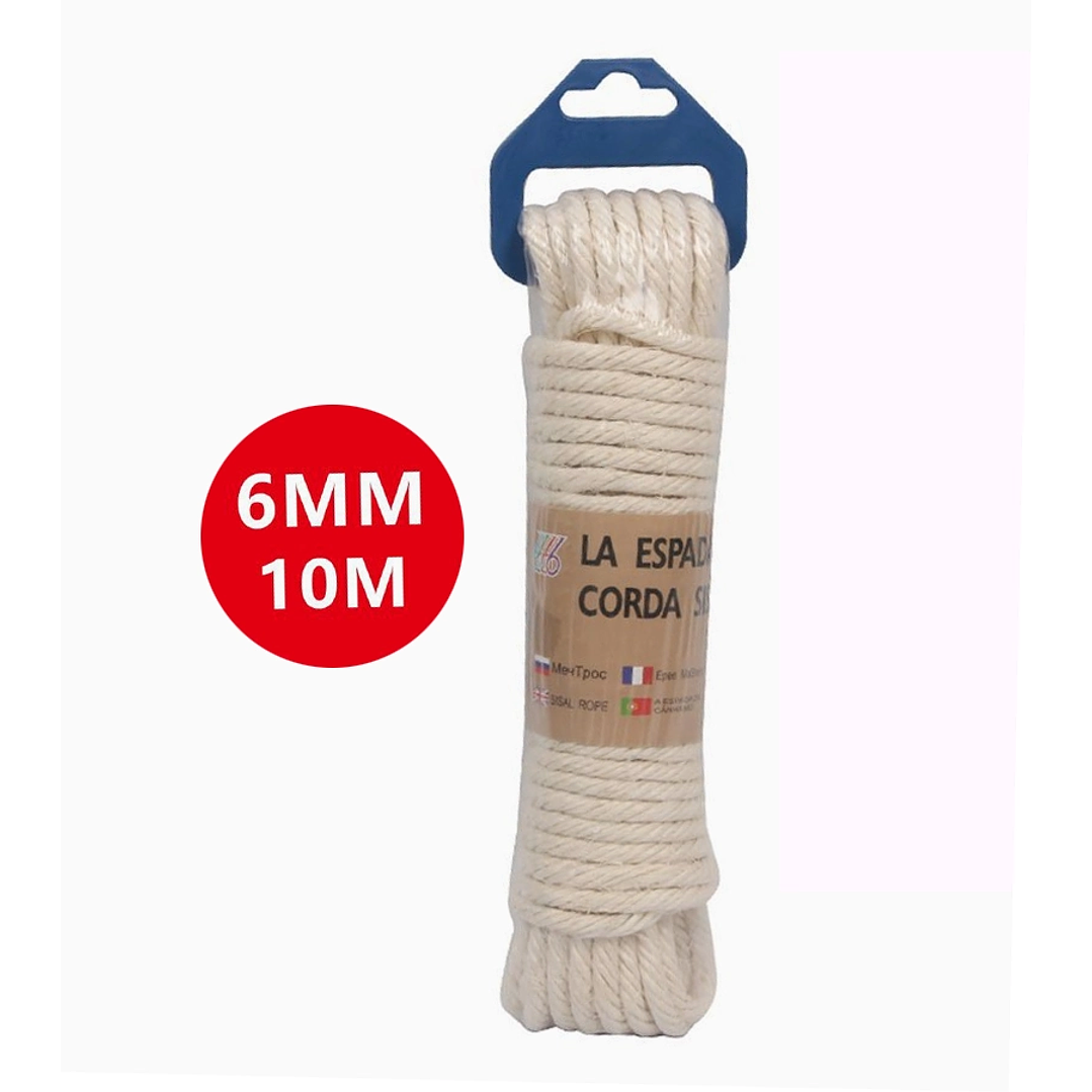 Cuerda de Sisal 10m x 6mm  1