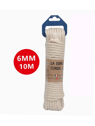 Cuerda de Sisal 10m x 6mm 