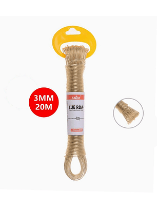 Alambre Tendedero de Acero con Recubrimiento PVC 3mm x 20m