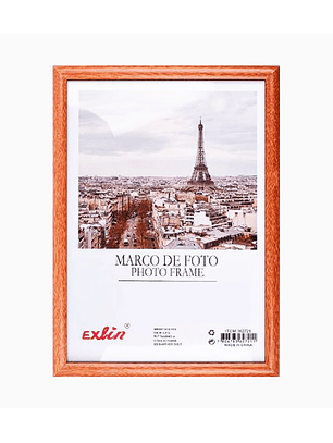 Marco de Foto estilo Clásico con Terminación Tipo Madera