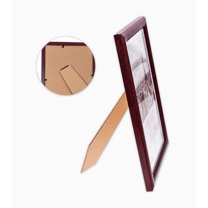 Marco de Foto Diseño Tradicional con Acabado Tipo Madera 2