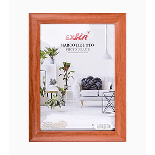 Marco de Foto estilo Clásico con Terminación Tipo Madera