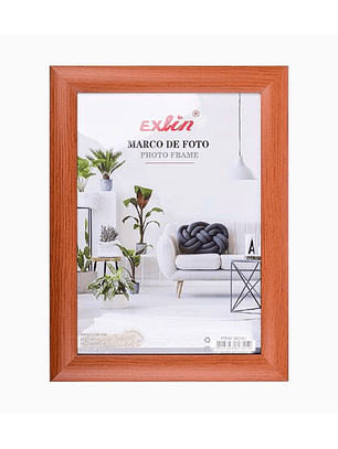 Marco de Foto estilo Clásico con Terminación Tipo Madera