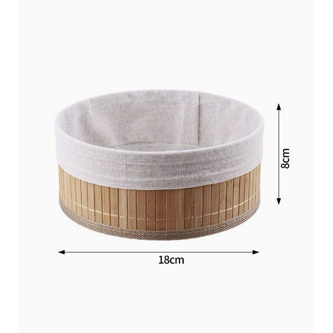 Canasta decorativa para pan o frutas 18 x 8 cm – estilo funcional para cocina y comedor 2