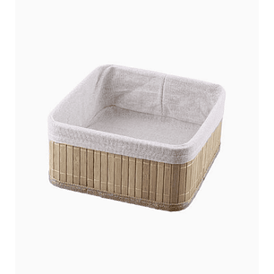 Canasta cuadrada para pan o frutas – tamaños 25x25, 21x21 y 17x17 cm