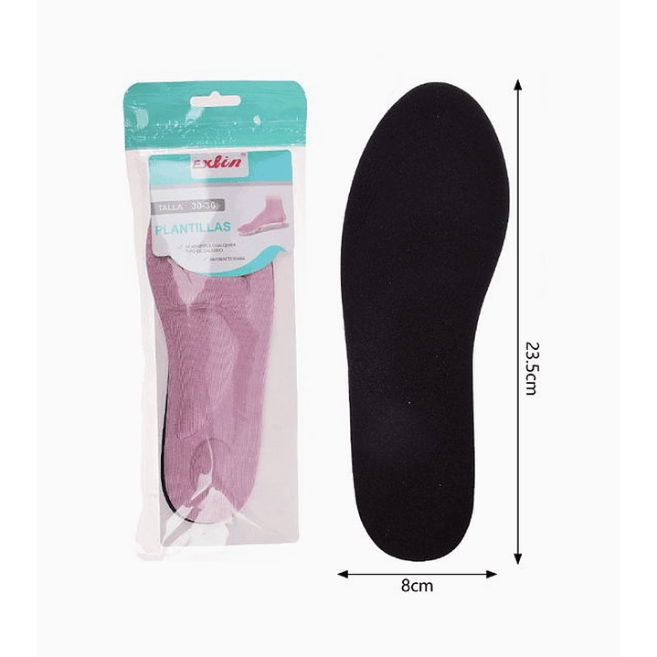 Plantilla Acolchada Flexible para Calzado – 23,5 x 8 cm 2