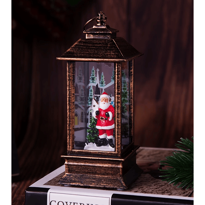 Lámpara navideña colgante con figura de Santa Claus – 13,5 cm 2