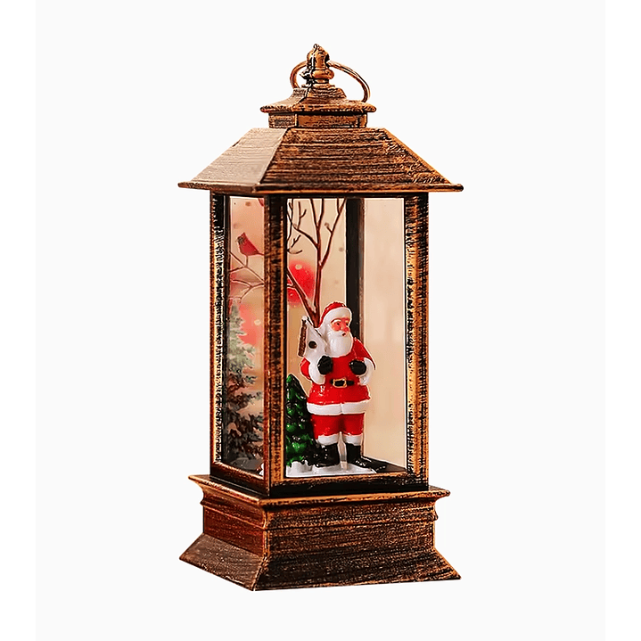 Lámpara navideña colgante con figura de Santa Claus – 13,5 cm 1