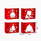 Bolsa Navideña de Papel con Mango Calado 8.5x24x18 cm - Miniatura 2