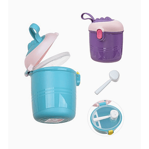 Contenedor hermético leche en polvo 440ml - cierre antiderrame