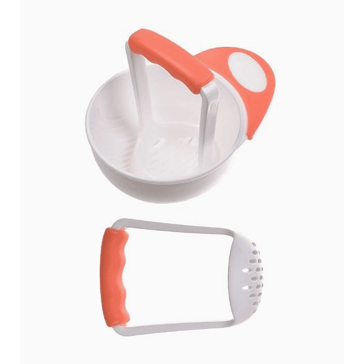 Moledor de frutas compacto 11.5 x 12 cm con sistema de presión 1