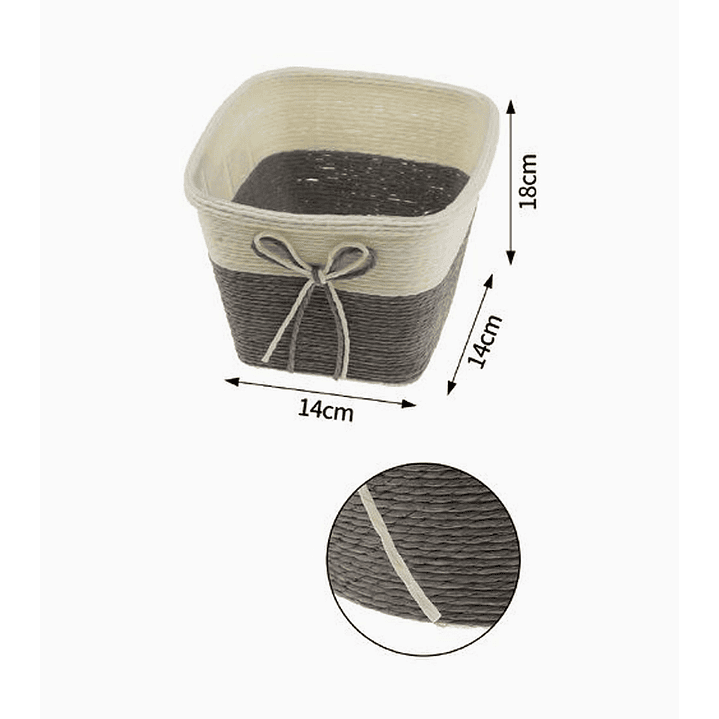 Fundas Tejidas para Maceteros – Set de 2 Unidades Decorativas 2