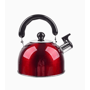 Tetera de acero inoxidable 2 y 3 litros con sirena de ebullición