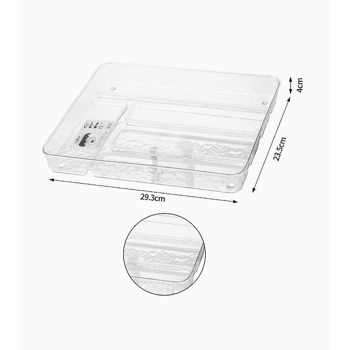 Organizador de cocina para cubiertos y utensilios – 29.3x23.5x4 cm 2