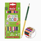 Set de Lápices de Colores Bicolor 12 Unidades – 24 Colores  - Miniatura 1