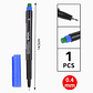 Marcador Permanente ExLin Punta Fina 0.4 mm Azul Base Alcohol - Miniatura 2