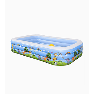 Piscina Inflable Rectangular Exlin 142x106x55 cm