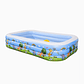 Piscina Inflable Rectangular Exlin 142x106x55 cm - Miniatura 1