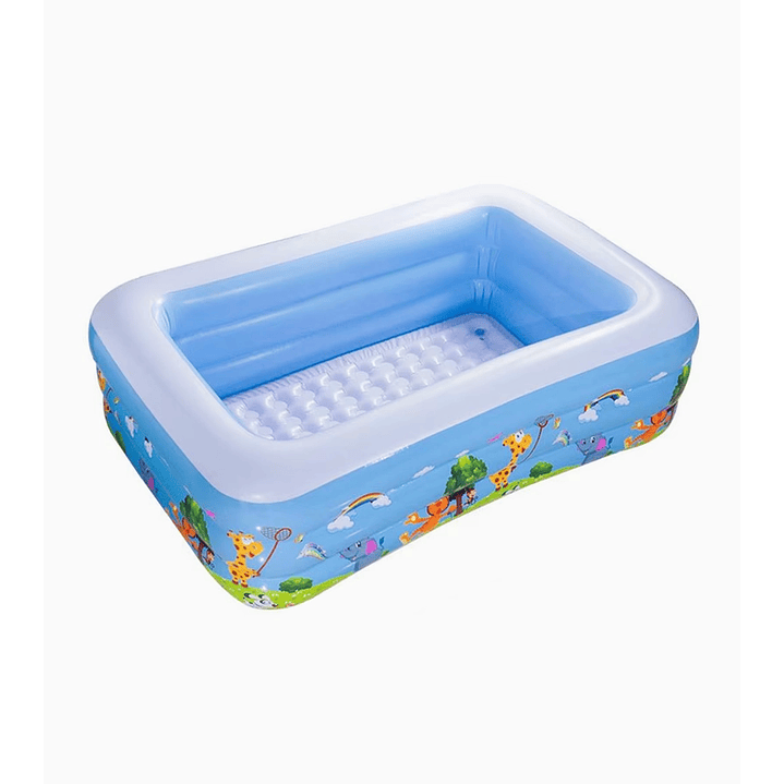 Piscina Inflable Infantil Exlin 253x157x60 cm 2