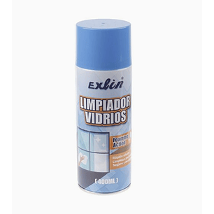 Limpiavidrios en Aerosol Exlin 400ml