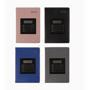 Agenda 2026 con Calculadora Integrada