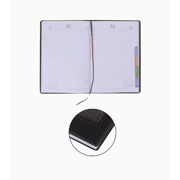 Agenda 2026 con Calculadora 2