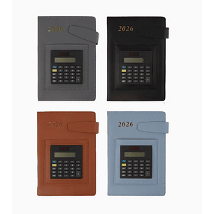 Agenda 2026 con Calculadora