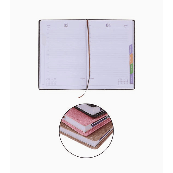 Agenda 2026 con Tapa Textil 2