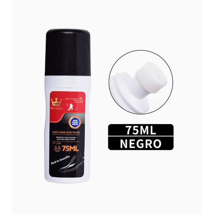 Renovador de zapatos negro  2