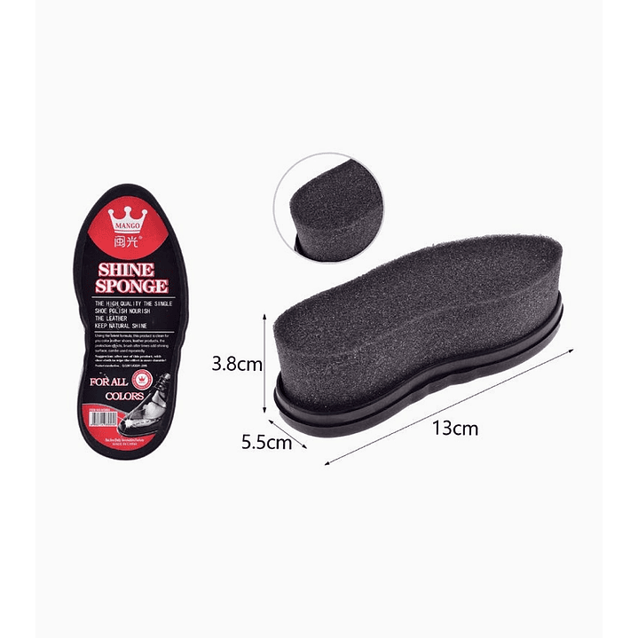 Esponja lustra zapatos  2