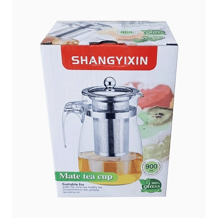 Tetera de Vidrio con Infusor 3