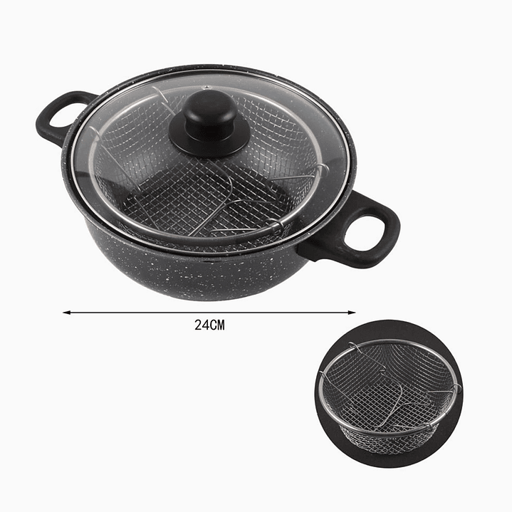 Sartén Freidora Exlin 24 cm 2