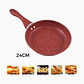 Sartén de Teflón Moteado Rojo 24 cm - Miniatura 2