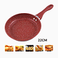 Sartén de Teflón Moteado Rojo 22 cm - Miniatura 2