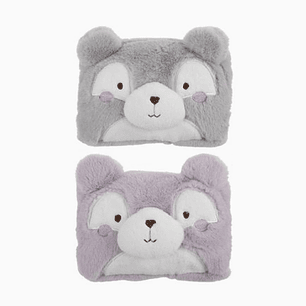 Guatero Eléctrico de Mano 220V Diseño Zorrito y Mapache 26x22 cm