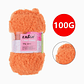 Lana Coral Exlin Naranja – Set de 10 ovillos de 100g - Miniatura 2