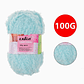 Lana Coral Exlin Verde Agua – Set de 10 ovillos de 100g - Miniatura 2