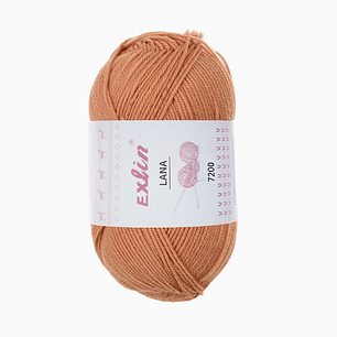 Lana Bebé Exlin Beige Amarillo – Set de 10 ovillos de 100g