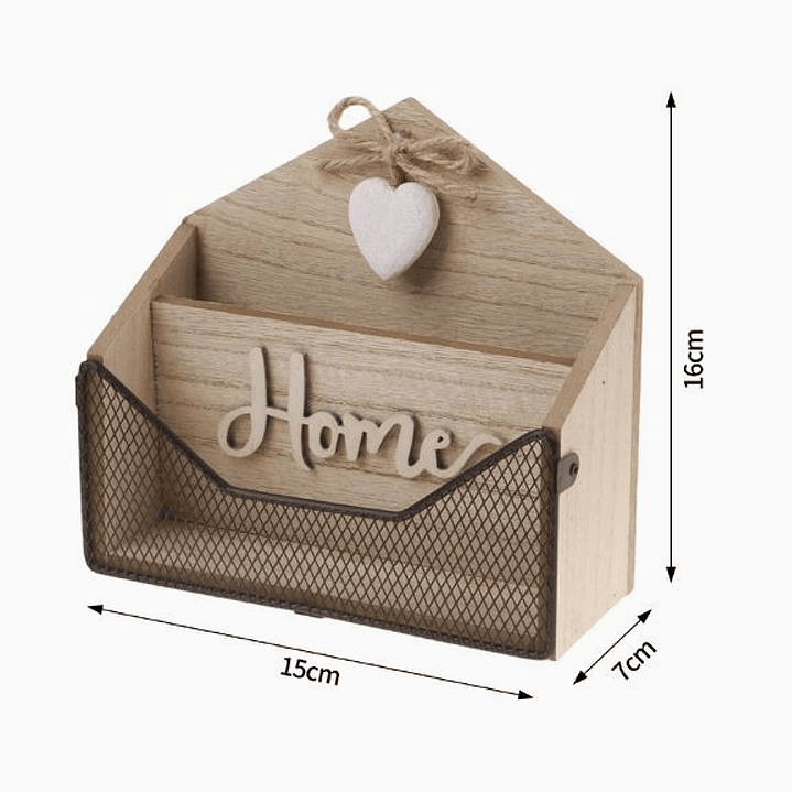 Organizador de pared en madera 2